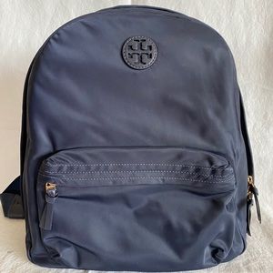 NWT Tory Burch Elle Nylon Blue Backpack 🎒